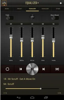 Equalizer Plus android App screenshot 3